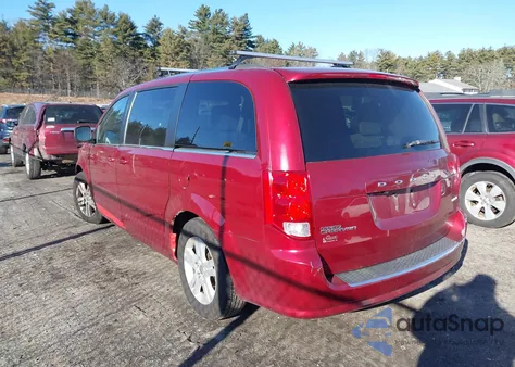 2011 Dodge Grand Caravan Crew из США, поврежденный, VIN 2D4RN5DG6BR711078